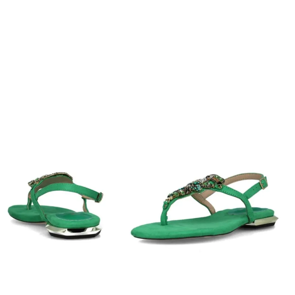 Sandali donna “Menbur” 24035 Collezione Primavera/Estate 2025 – Verde