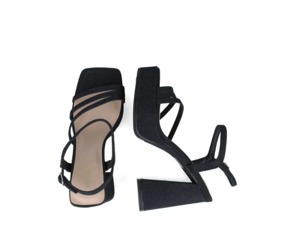 Sandali donna “Menbur” 24081 Collezione Primavera /Estate 2025 – Nero