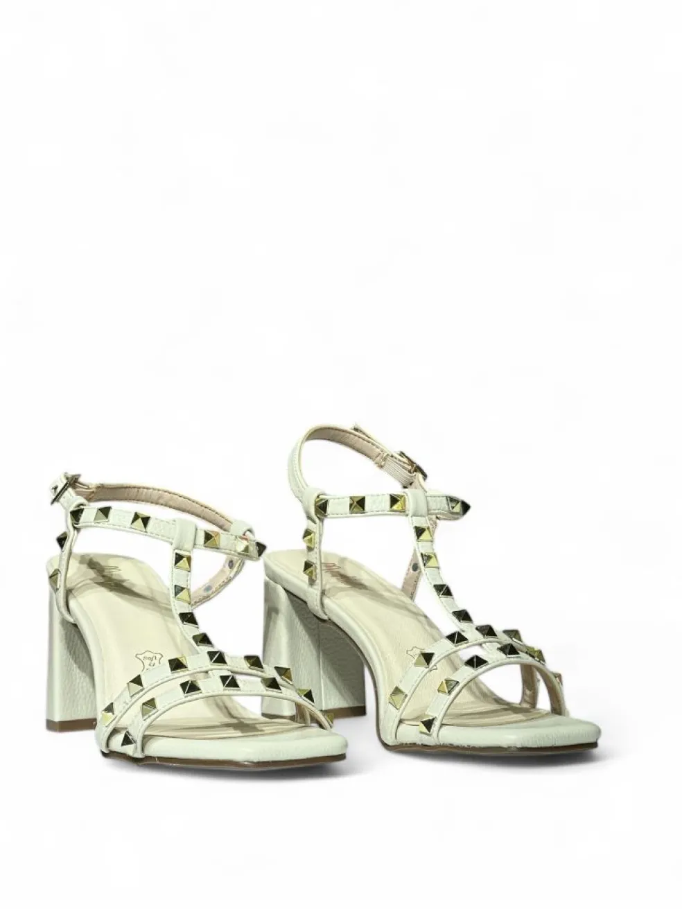 Sandali donna “Menbur” 23866 Collezione Primavera/Estate 2025 – Ruggine/Verde/Burro