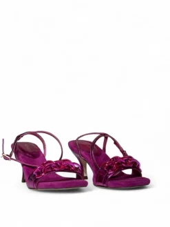 Sandali donna “Menbur” 23980 Collezione Primavera/Estate 2025 – Verde/Fucsia