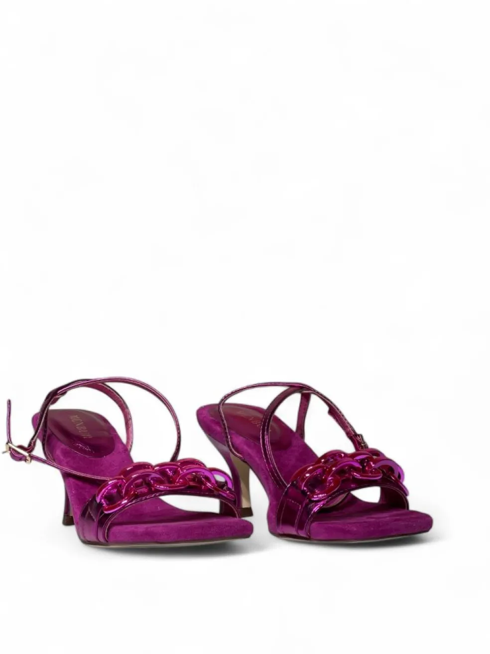 Sandali donna “Menbur” 23980 Collezione Primavera/Estate 2025 – Verde/Fucsia
