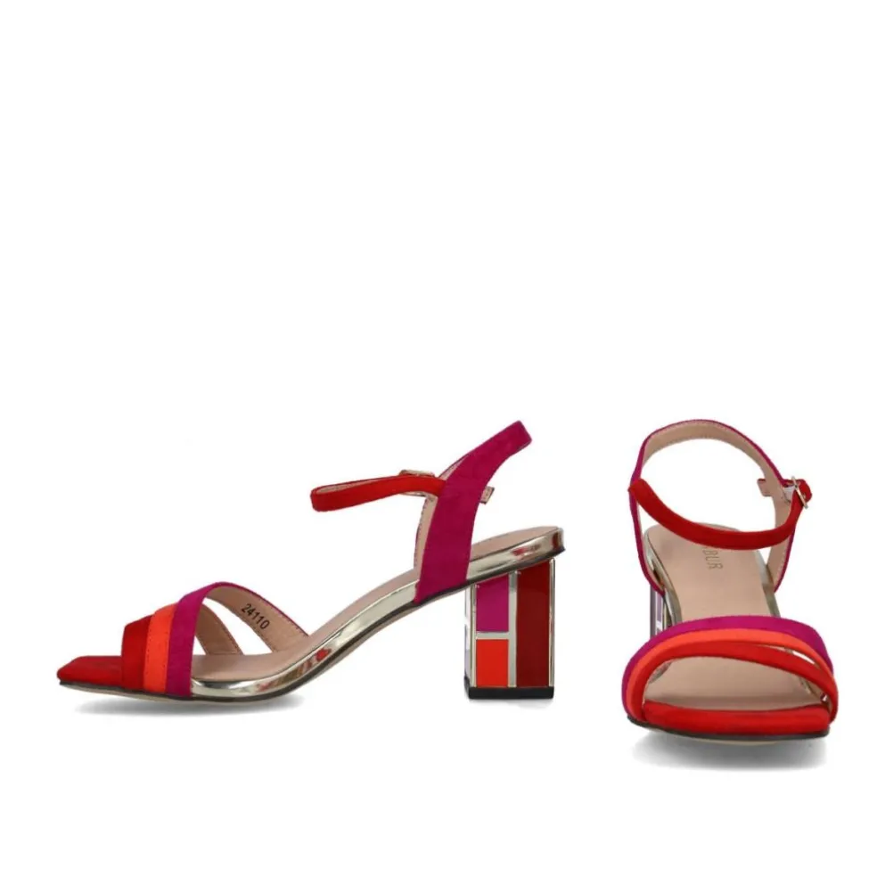 Sandali donna “Menbur” 24110 Collezione Primavera/Estate 2025 – Multicolor