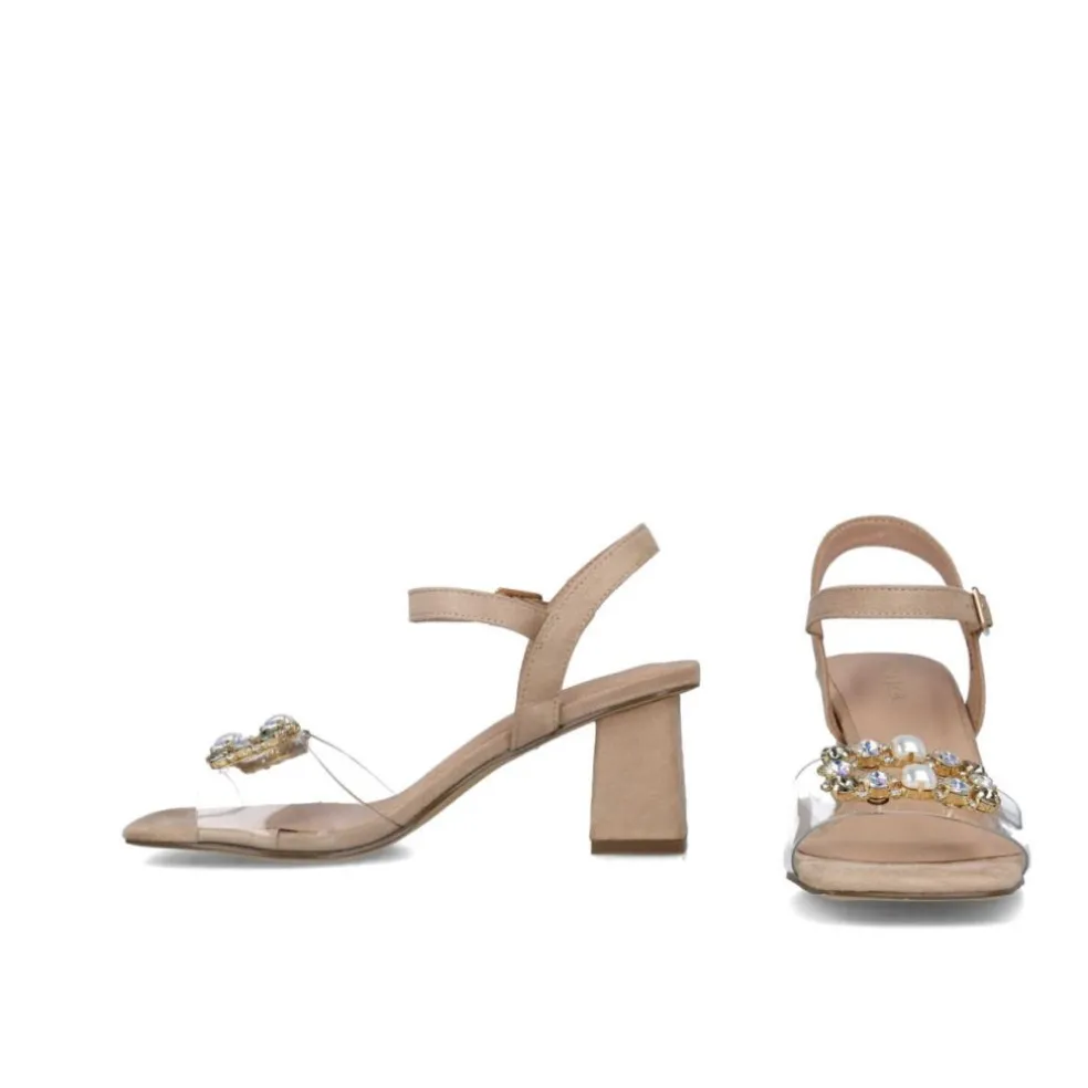 Sandali donna “Menbur” 23848 Collezione Primavera/Estate 2025 – Sabbia