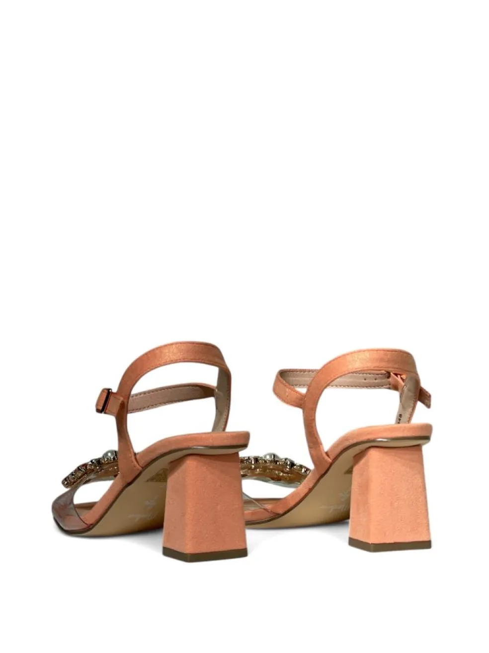 Sandali donna “Menbur” 23848 Collezione Primavera/Estate 2025 – Pesca/Giallo
