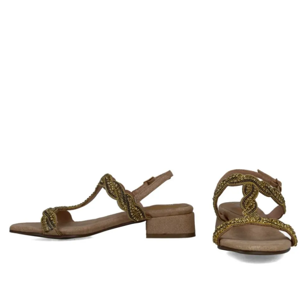 Sandali donna “Menbur” 23060 Collezione Primavera/Estate 2025 – Oro
