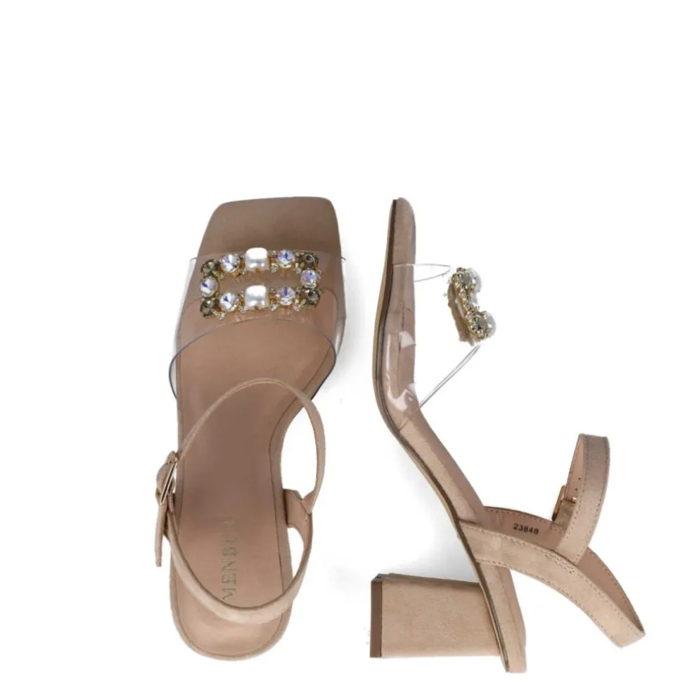 Sandali donna “Menbur” 23848 Collezione Primavera/Estate 2025 – Sabbia