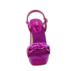 Sandali donna “Menbur” 23937 Collezione Primavera/Estate 2025 – Fucsia/Verde