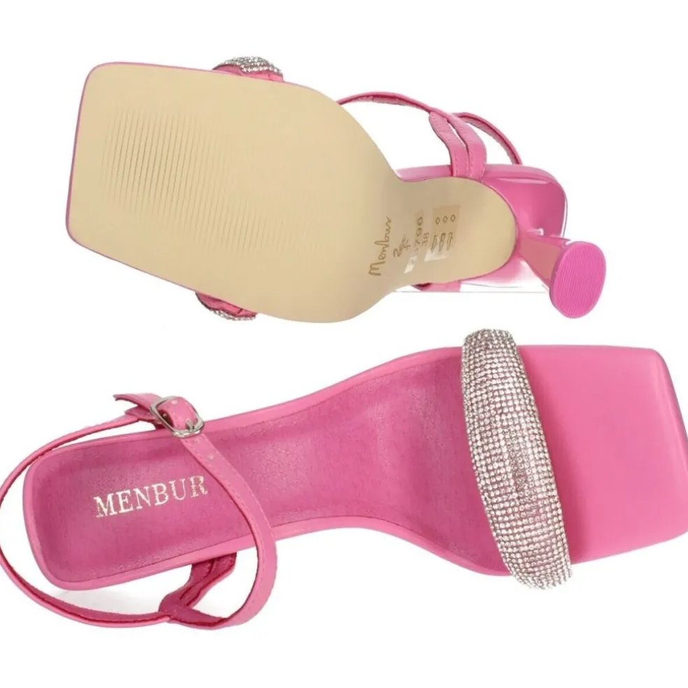 Sandali donna “Menbur” 23796 Collezione Primavera/Estate 2025 – Rosa