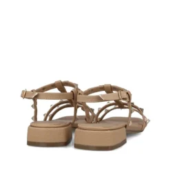 Sandali donna “Menbur” 24133 Collezione Primavera/Estate 2025 – Panna/Camel