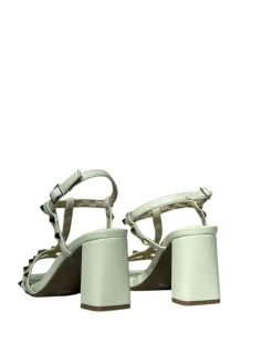 Sandali donna “Menbur” 23866 Collezione Primavera/Estate 2025 – Ruggine/Verde/Burro