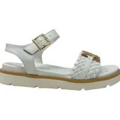 Sandali donna “Patrizia Pepe” PPJ295 Collezione Primavera /Estate 2025 – Bianco/Nude