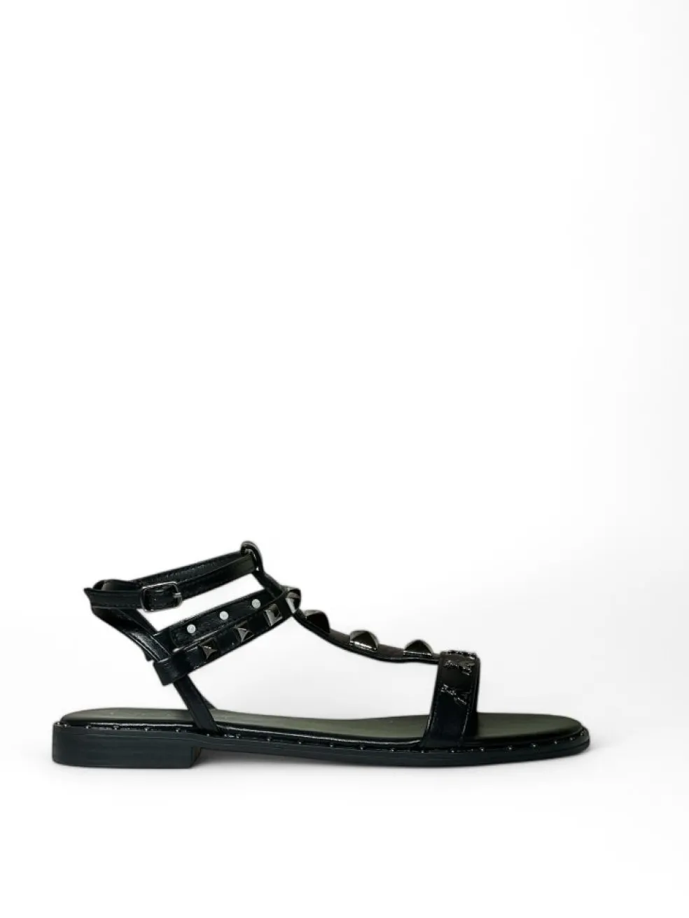 Sandali donna “Patrizia Pepe” PPJ294 Collezione Primavera /Estate 2025 – Cuoio/Nero/Bianco