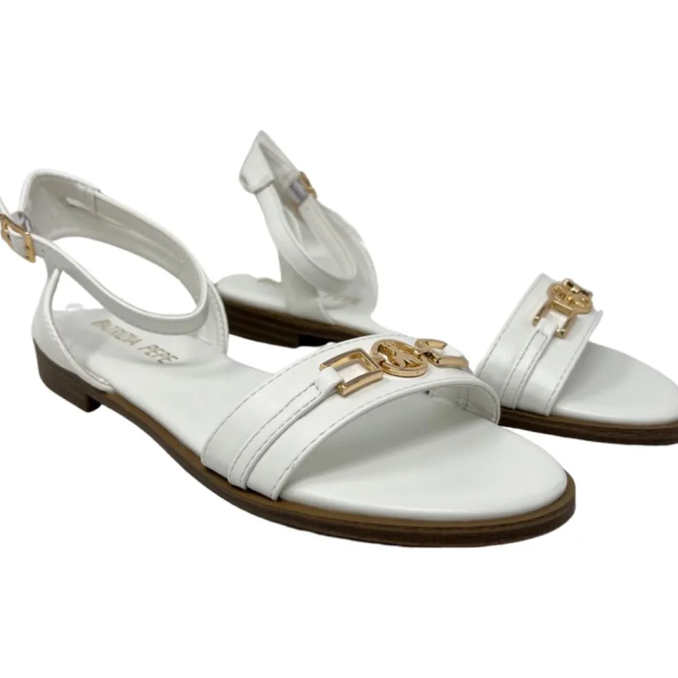 Sandali donna “Patrizia Pepe” PPJ235 Collezione Primavera /Estate 2025 – Bianco
