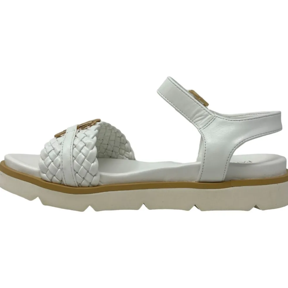 Sandali donna “Patrizia Pepe” PPJ295 Collezione Primavera /Estate 2025 – Bianco/Nude