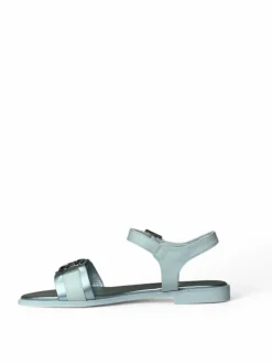 Sandali donna “Patrizia Pepe” PPJ292 Collezione Primavera /Estate 2025 – Bianco e argento/Bianco e cipria