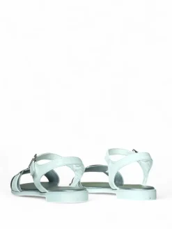 Sandali donna “Patrizia Pepe” PPJ292 Collezione Primavera /Estate 2025 – Bianco e argento/Bianco e cipria