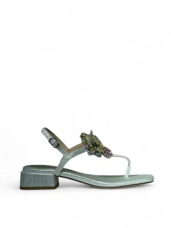 Sandali Infradito donna “Menbur” 23862 Collezione Primavera/Estate 2025 – Argento
