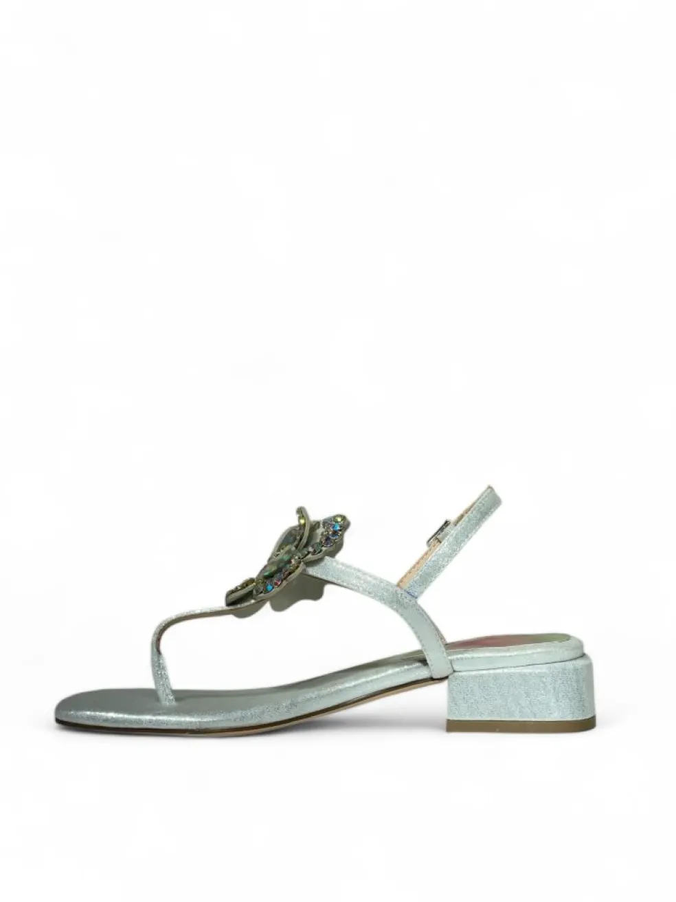 Sandali Infradito donna “Menbur” 23862 Collezione Primavera/Estate 2025 – Argento