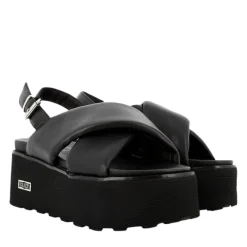 Sandali zeppa donna “Cult” CLW426400/401 Collezione Primavera/Estate 2025 – Nero/Bianco