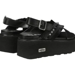 Sandali zeppa donna “Cult” CLW426300 Collezione Primavera/Estate 2025 – Nero