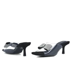 Scalzati donna “Menbur” 23726 Collezione Primavera/Estate 2025 – Nero/Nude
