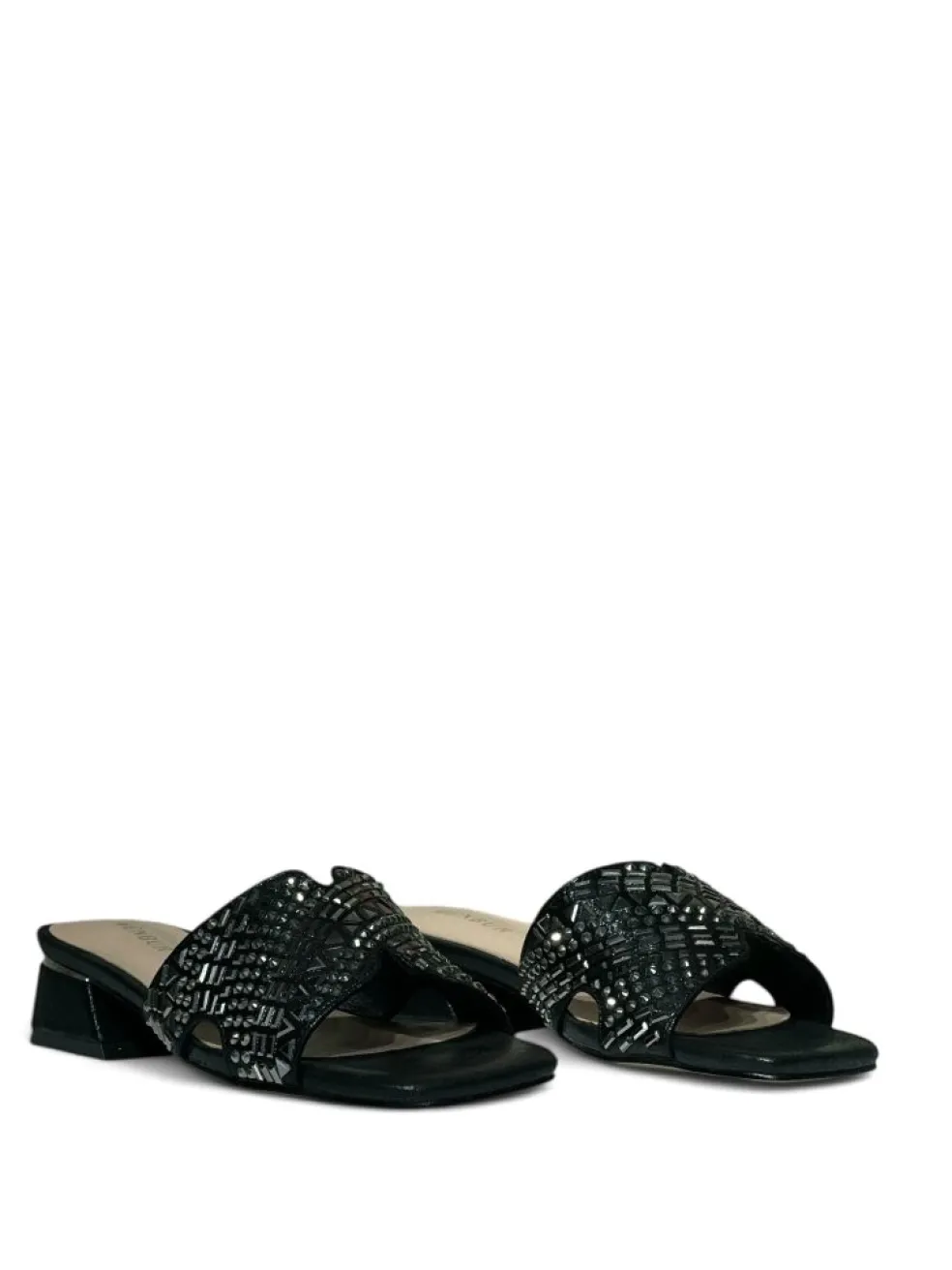 Scalzati donna “Menbur” 24159 Collezione Primavera/Estate 2025 – Oro/Nero/Argento
