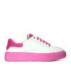 Sneakers donna “Baldinini” 48.414 Collezione Primavera/Estate 2025 – Bianco e fucsia
