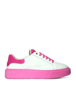 Sneakers donna “Baldinini” 48.414 Collezione Primavera/Estate 2025 – Bianco e fucsia