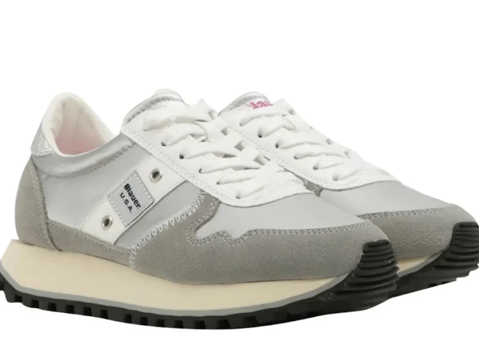 Sneakers donna “Blauer” MILLEN01 Collezione Primavera/Estate 2025 – Grigio