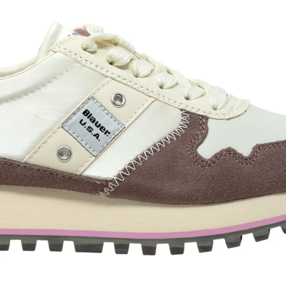 Sneakers donna “Blauer” S3MILLEN01/NYP Collezione Primavera/Estate 2025 – Marrone Multi