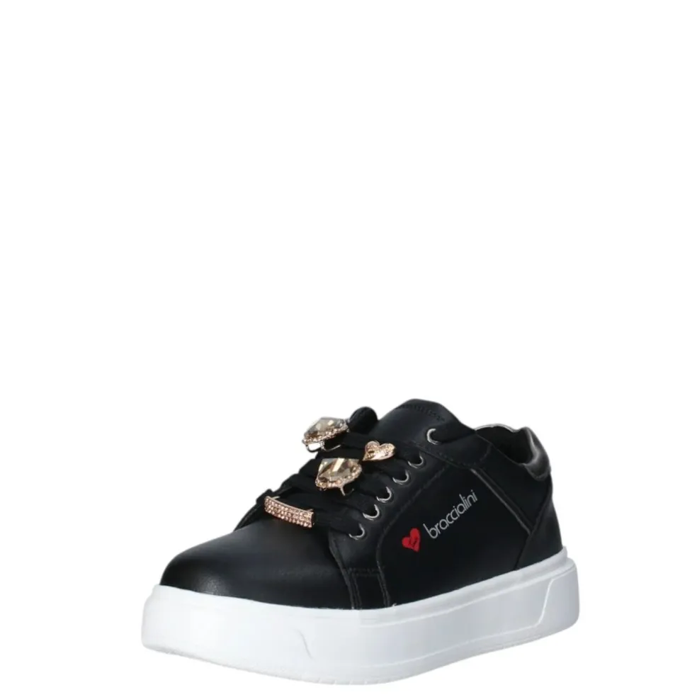 Sneakers donna “Braccialini” L48 Collezione Primavera/Estate 2025 – Nero