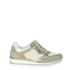 Sneakers donna “Cinzia Soft” IV2021359 Collezione Primavera/Estate 2025 – Beige e Oro