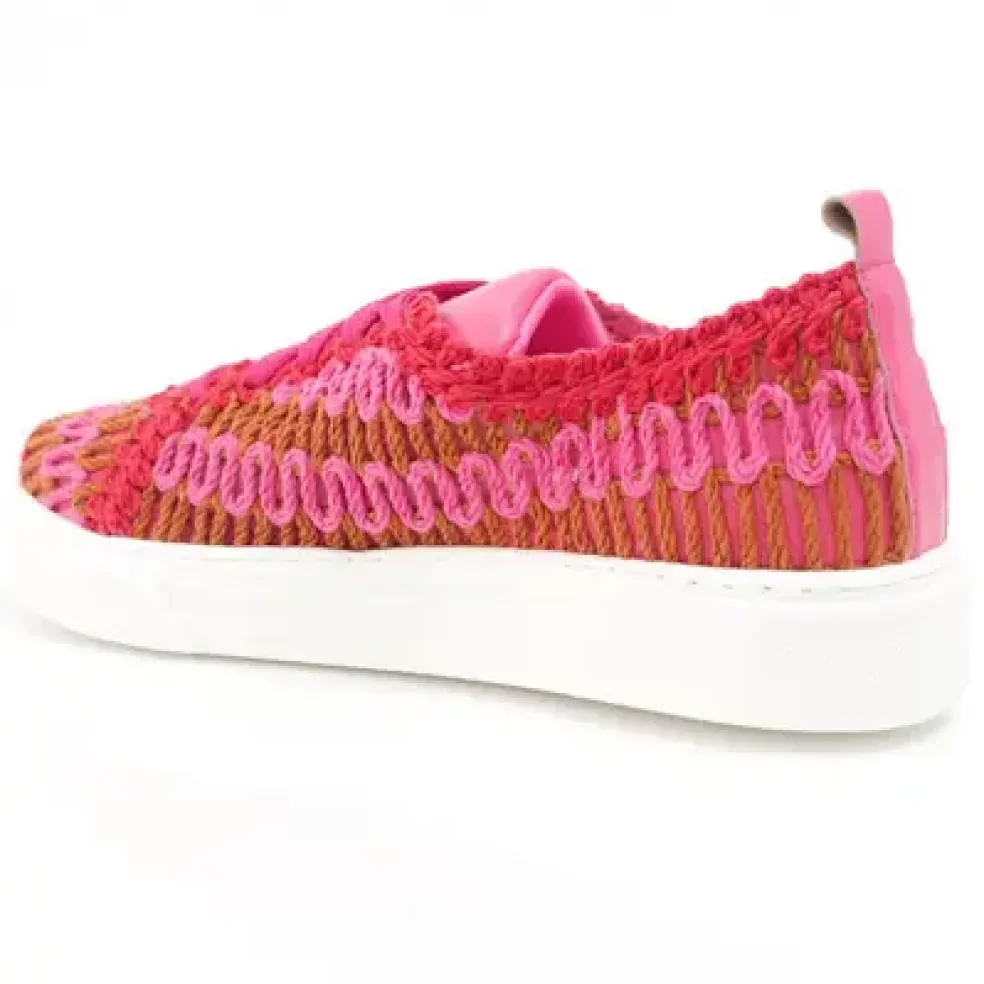 Sneakers donna “Cinzia Soft” VLV2000 Collezione Primavera/Estate 2025 – Fucsia/Blu