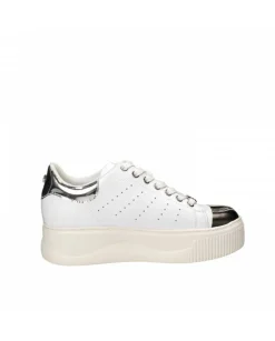 Sneakers donna “Cult” CLW316207 Collezione Primavera/Estate 2025 – Bianco e argento