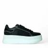 Sneakers donna “Cult” CLW442301 Collezione Primavera/Estate 2025 – Nero
