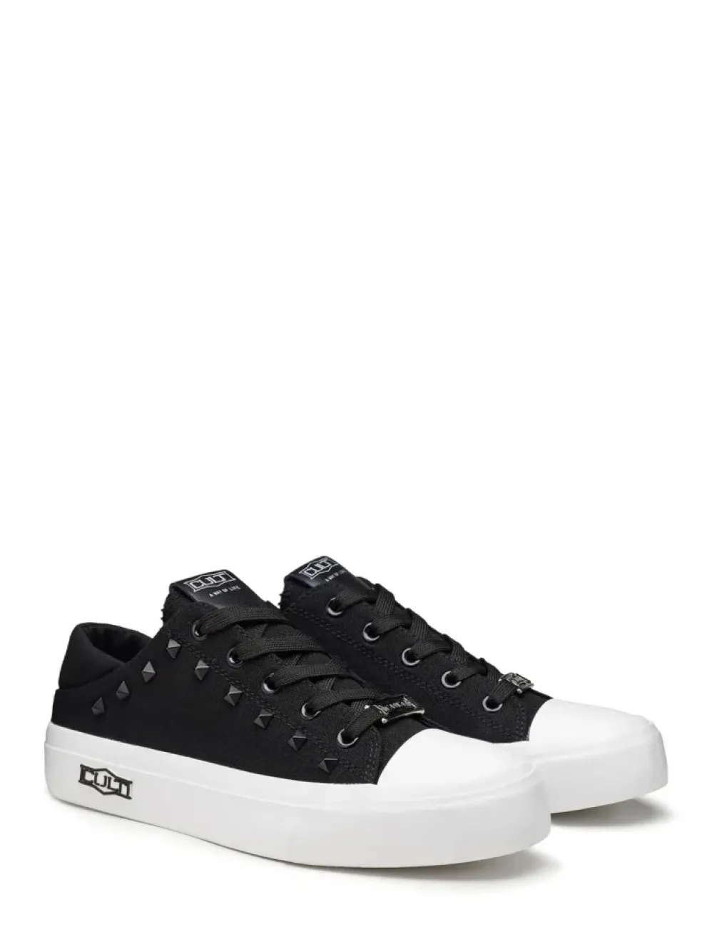 Sneakers donna “Cult” CLW364100/101 Collezione Primavera/Estate 2025 – Nero/Bianco