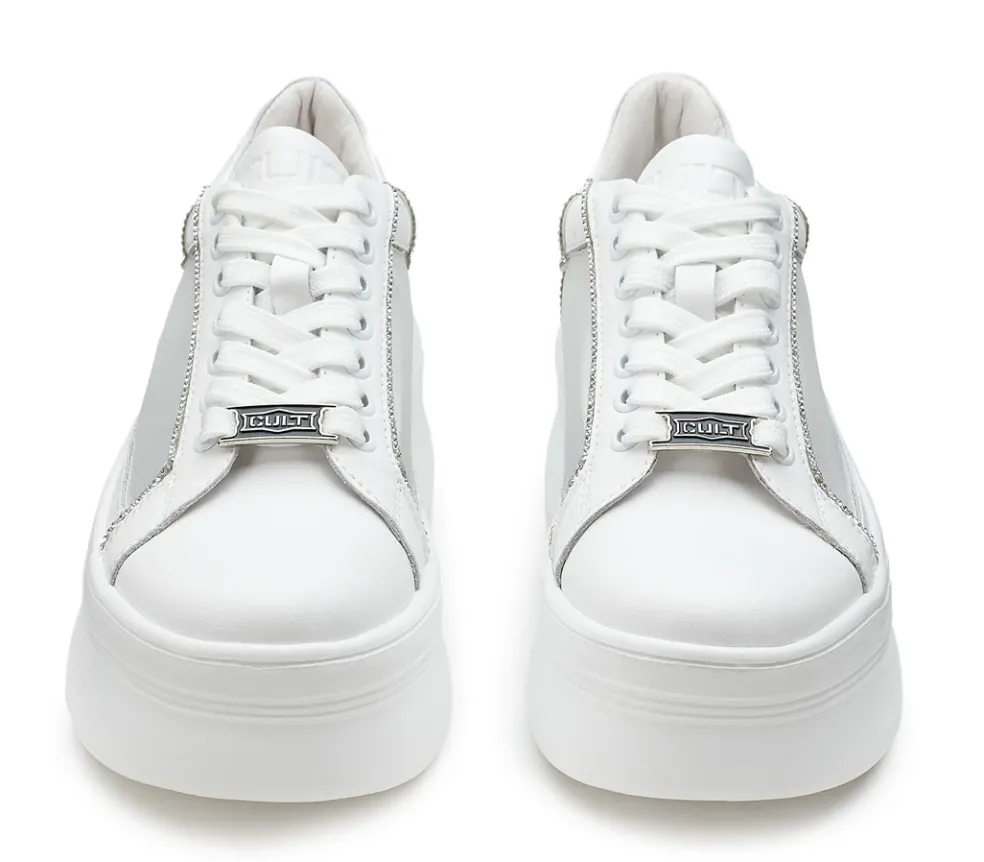 Sneakers donna “Cult” CLW422800/801 Collezione Primavera/Estate 2025 – Bianco/Nero