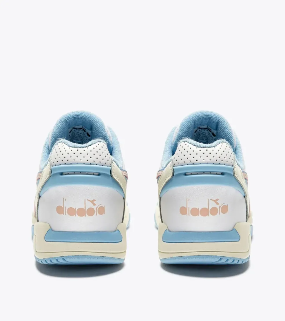 Sneakers donna “Diadora” 501.179 584 01 Collezione Primavera/Estate 2025 – Bianco Carta da zucchero Rosa