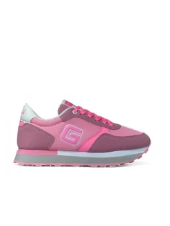 Sneakers donna “Gaelle Paris” GACAW00025 Collezione Primavera/Estate 2025 – Bianco e grigio/Rosa