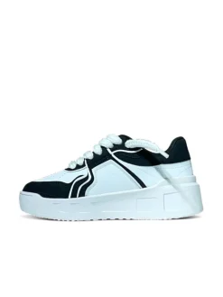 Sneakers donna “Gaelle Paris” GACAW00049 Collezione Primavera/Estate 2025 – Bianco e nero