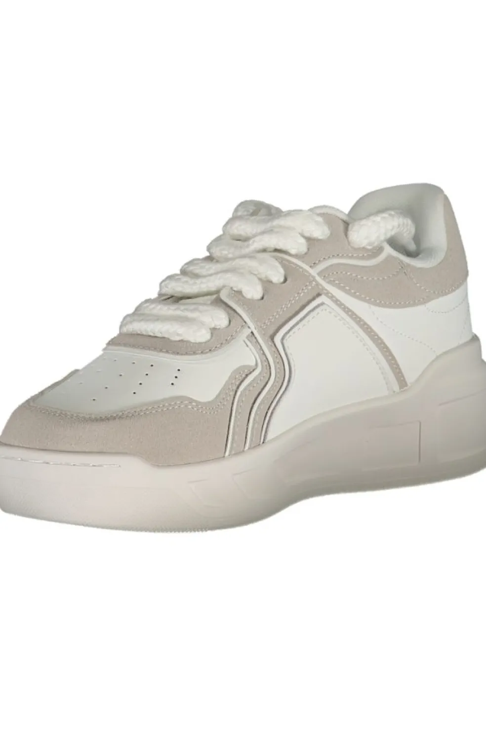 Sneakers donna “Gaelle Paris” GACAW00049 Collezione Primavera/Estate 2025 – Bianco e grigio