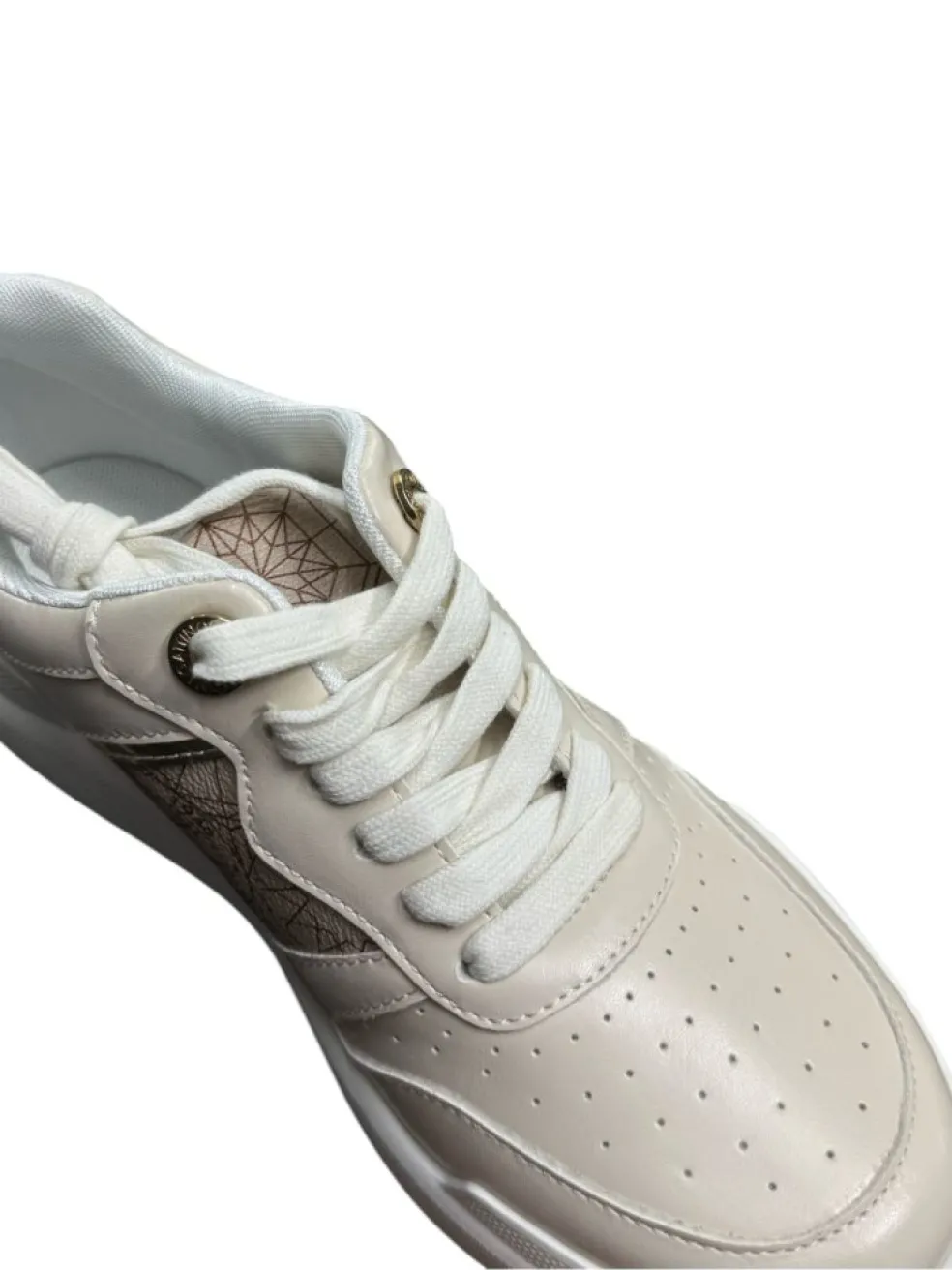 Sneakers Donna “Gattinoni” PENLE1382WTEN22 Collezione Primavera/Estate 2025 – Crema