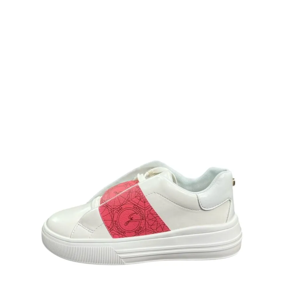 Sneakers Donna “Gattinoni” PENBO1389WTEW03/04 Collezione Primavera/Estate 2025 – Bianco e Rosso/Bianco e Blu
