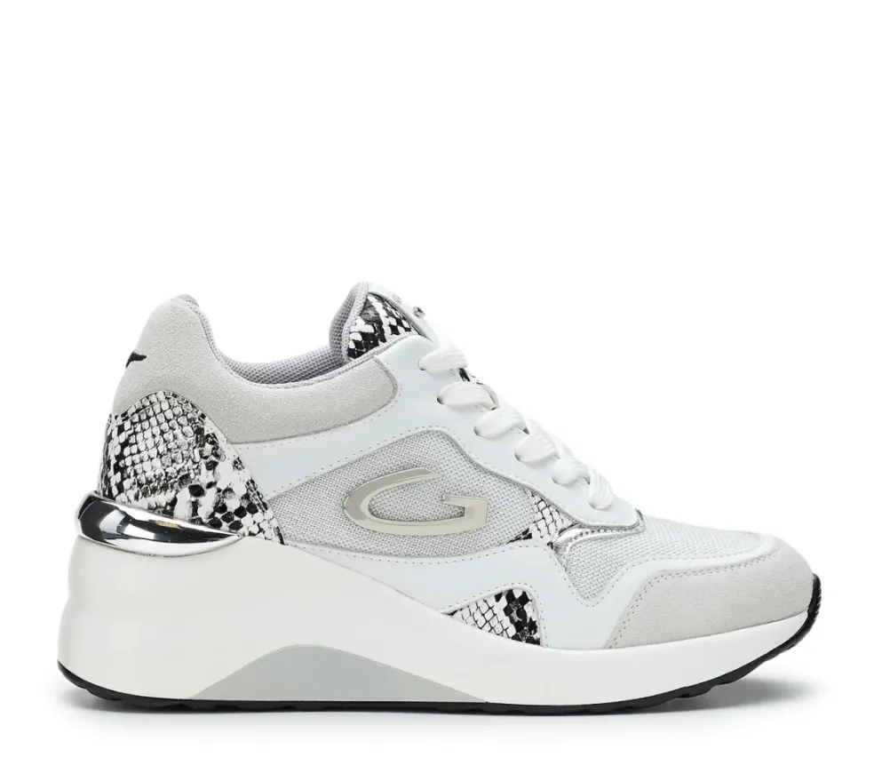 Sneakers donna “Guardiani” AGW430600 Collezione Primavera/Estate 2025 – Bianco e Grigio