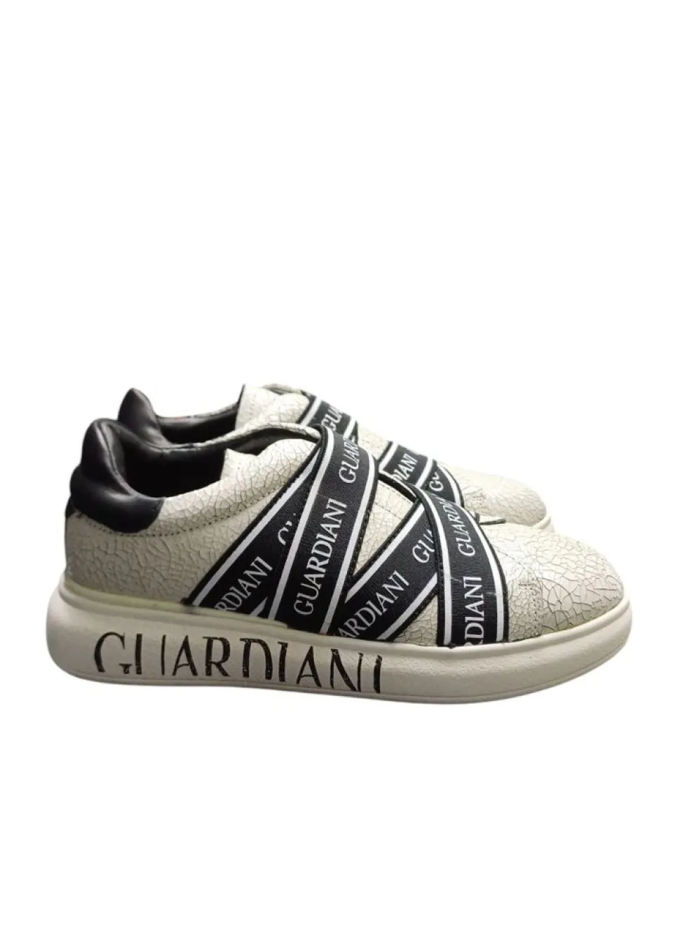Sneakers donna “Guardiani” AGW001501 Collezione Primavera/Estate 2025 – Bianco e nero