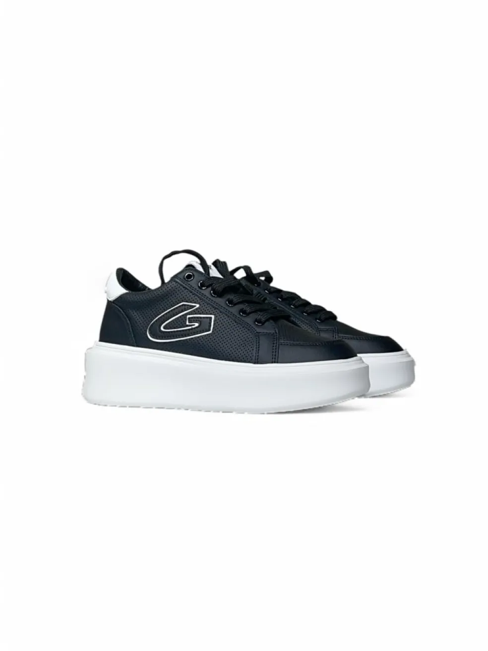 Sneakers donna “Guardiani” AGW041503 Collezione Primavera/Estate 2025 – Nero e Bianco
