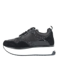 Sneakers donna “Guardiani” AGW017013 Collezione Primavera/Estate 2025 – con paillettes – Nero