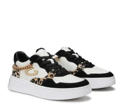 Sneakers donna “Guardiani” AGW015603 Collezione Primavera/Estate 2025 – Nero multi leopardato