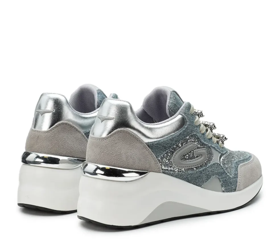 Sneakers donna “Guardiani” AGW431602 Collezione Primavera/Estate 2025 – Denim Multi