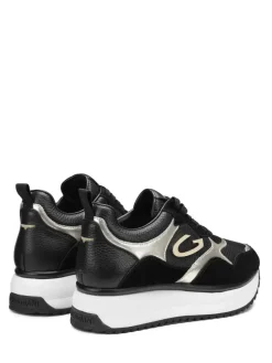 Sneakers donna “Guardiani” AGW017007 Collezione Primavera/Estate 2025 – Nero e Oro